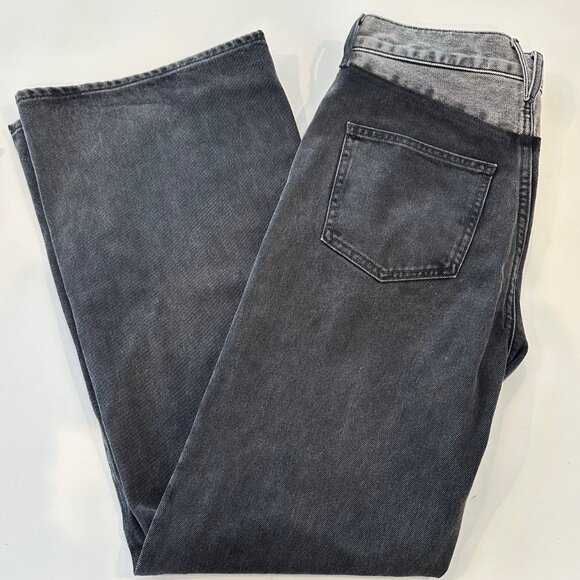 Veronica Beard Two-Tone Wide Leg Jeans, Size 27 NWOT - Picture 5 of 5